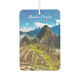 Machu Picchu, Peru - Inca Citadel Ruins Air Freshener