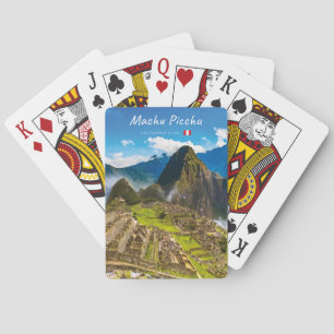 Machu Picchu, Peru - Inca Citadel Ruins Playing Cards