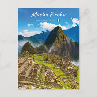 Machu Picchu, Peru - Inca Citadel Ruins Postcard