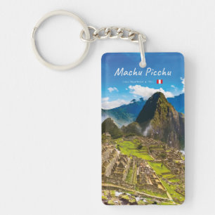 Machu Picchu, Peru - Inca Citadel Ruins Slim Keychain