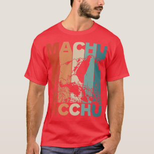 Machu Picchu Peru Inca Retro Vintage Gift2 T-Shirt