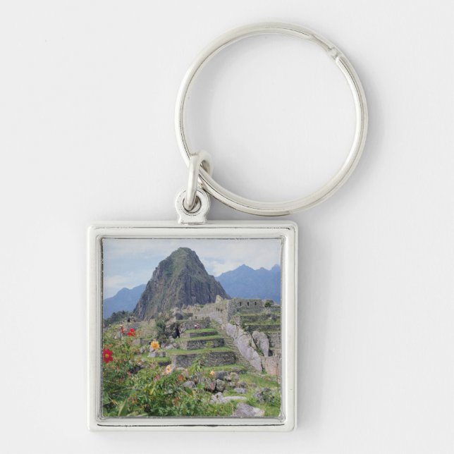 Machu Picchu, Peru Keychain (Front)