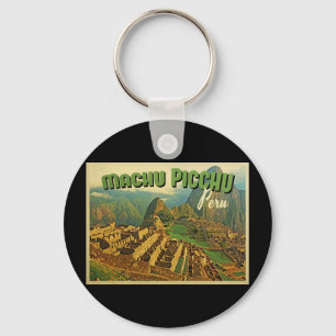Machu Picchu Peru Keychain