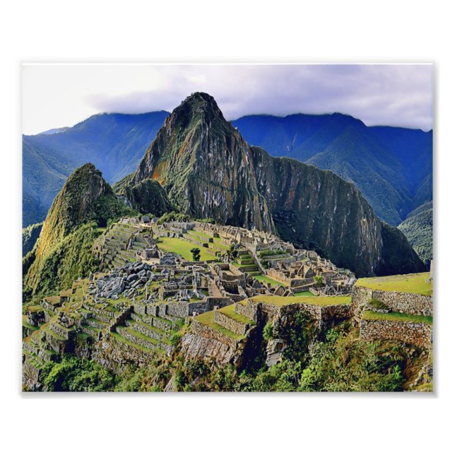 MACHU PICCHU - Peru - panorama Photo Print (Front)