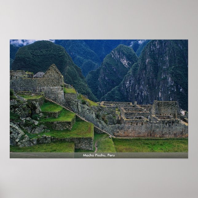 Machu Picchu, Peru Poster (Front)