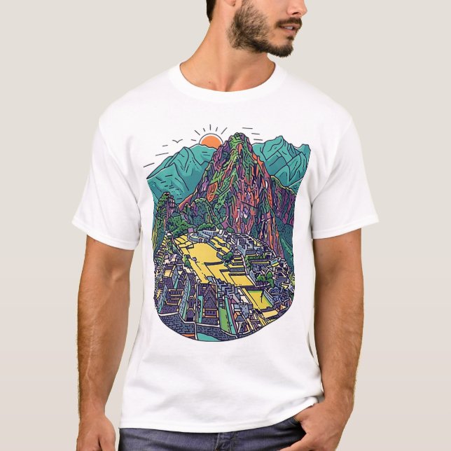 Machu Picchu, Peru T-Shirt (Front)