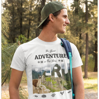 Machu Picchu Peru T-Shirt | Cusco, Inca, Andes