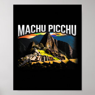 Machu Picchu Peru Travel Hiking Souvenir Gift Poster