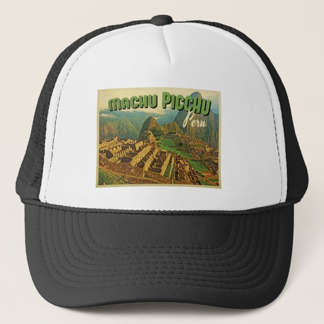 Machu Picchu Peru Trucker Hat (Front)