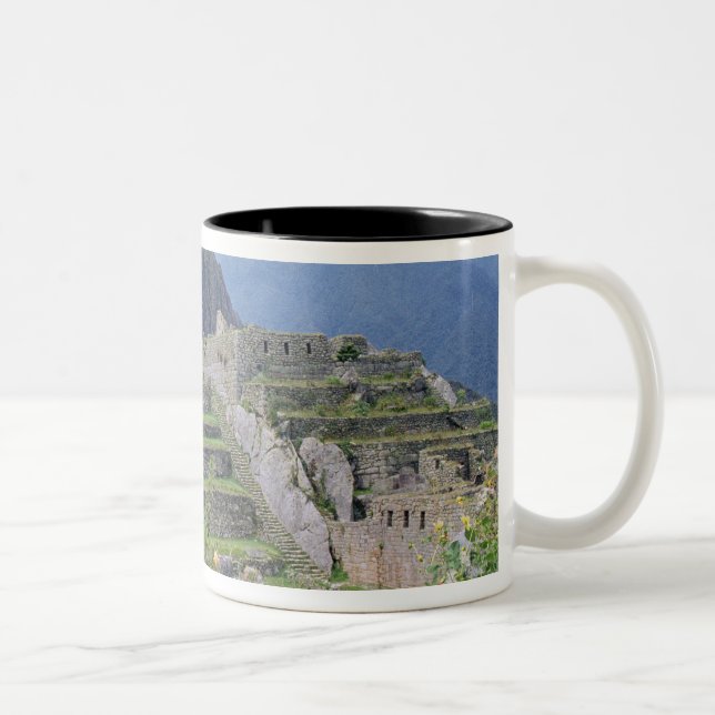 Machu Picchu, Peru Two-Tone Coffee Mug (Right)