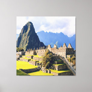 MACHU PICCHU - Peru - view Canvas Print