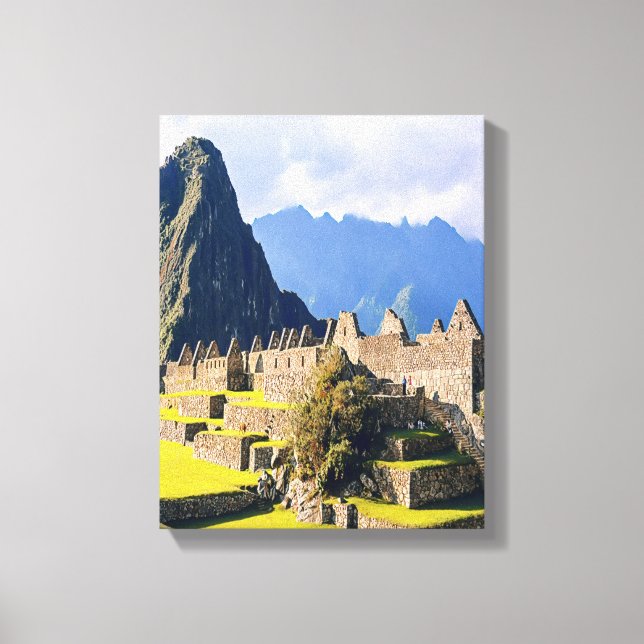 MACHU PICCHU - Peru - view Canvas Print (Front)