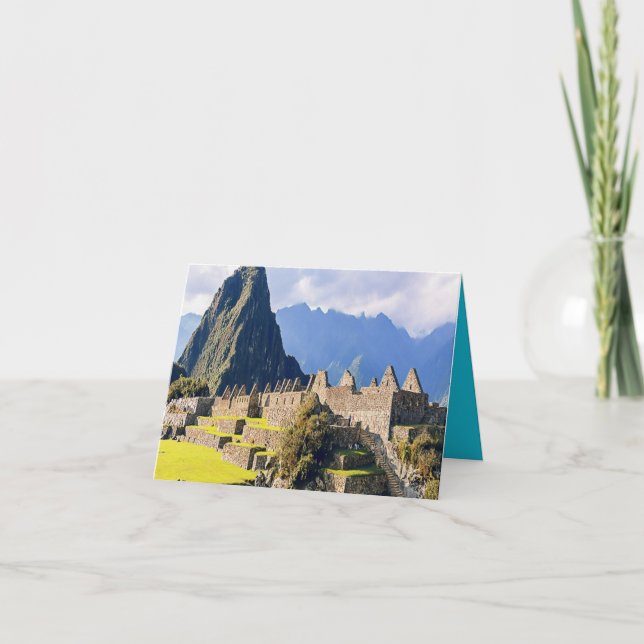 MACHU PICCHU - Peru - view Card (Front)