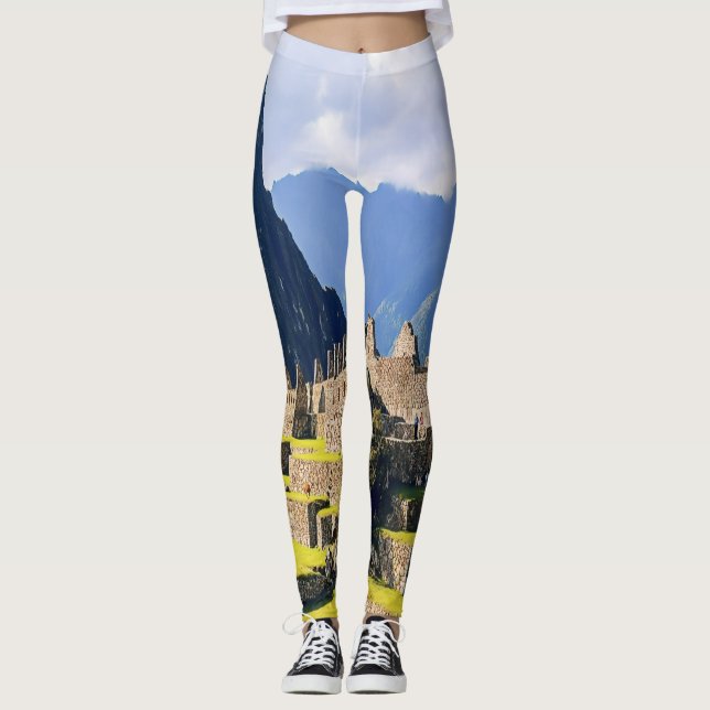 MACHU PICCHU - Peru - view Leggings (Front)