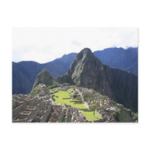 Machu Picchu Postcard