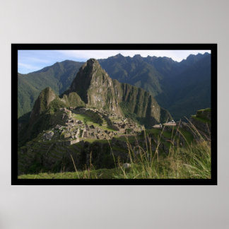 Machu Picchu Poster