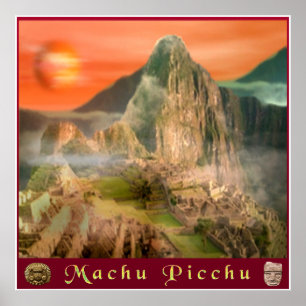 Machu picchu poster