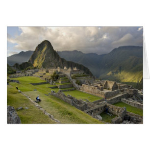 Machu Picchu, ruines anciennes, monde de l'UNESCO