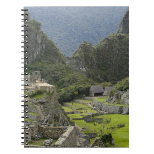 Machu Picchu, ruins of Inca city, Peru. 2 Notebook