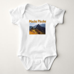 Machu Picchu Ruins Peru Sunrise Baby Bodysuit