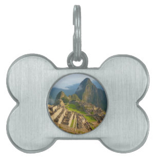 Machu Picchu ruins Pet Tag