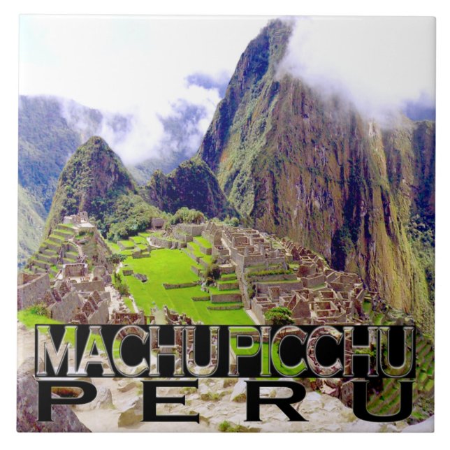 Machu Picchu Tile (Front)
