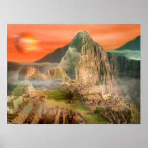 Machu Pichu Poster
