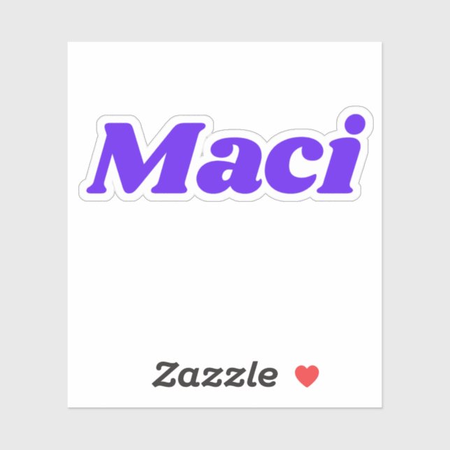 Maci (Sheet)