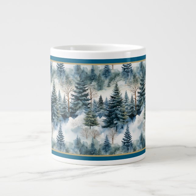 Macical Forest  Large Coffee Mug (Front)