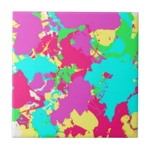 Macie the Cat original art 2 Tile