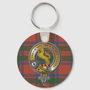 MacIntosh Tartan & Badge Keychain