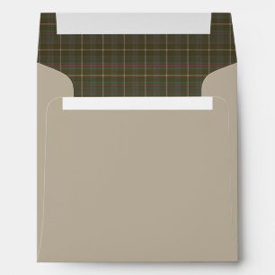MacIntyre Hunting Weathered Scottish Tartan Envelope