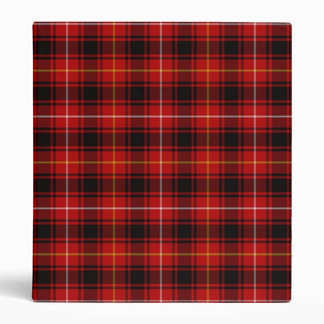 MacIver Tartan Binder (Front)