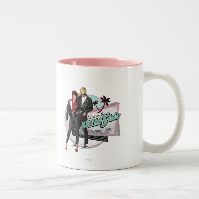 Mack & Brady - Livin' on the Wild Side Two-Tone Coffee Mug (Right)