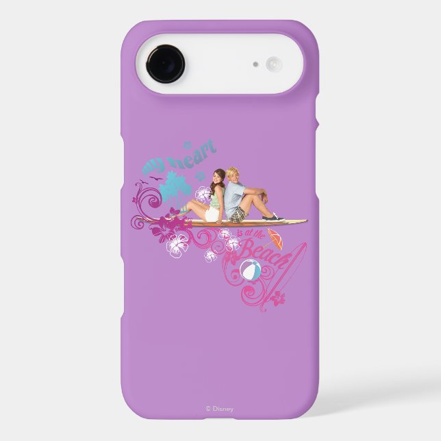 Mack & Brady - My Heart is at the Beach Case-Mate iPhone Case (Back)