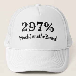 Mack June the Brand White Trucker cap 297%
