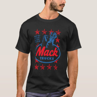 Mack Trucks Outlasts Them All Bulldog and Stars Tr T-Shirt