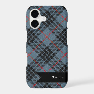 MacKay Blue Tartan Plaid Scottish Motif