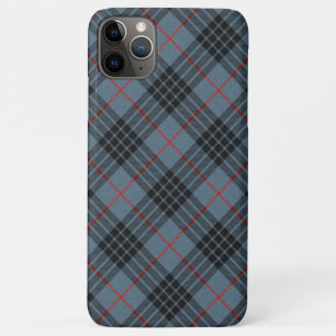MacKay Blue Tartan Plaid Scottish Pattern iPhone 11 Pro Max Case