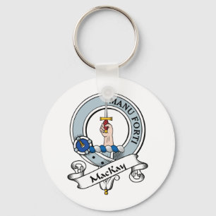 MacKay Clan Badge Keychain