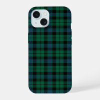 MacKay Clan Green, Blue and Black Tartan