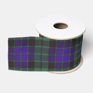 Mackay clan Plaid Scottish tartan Grosgrain Ribbon
