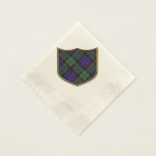 Mackay clan Plaid Scottish tartan Napkin