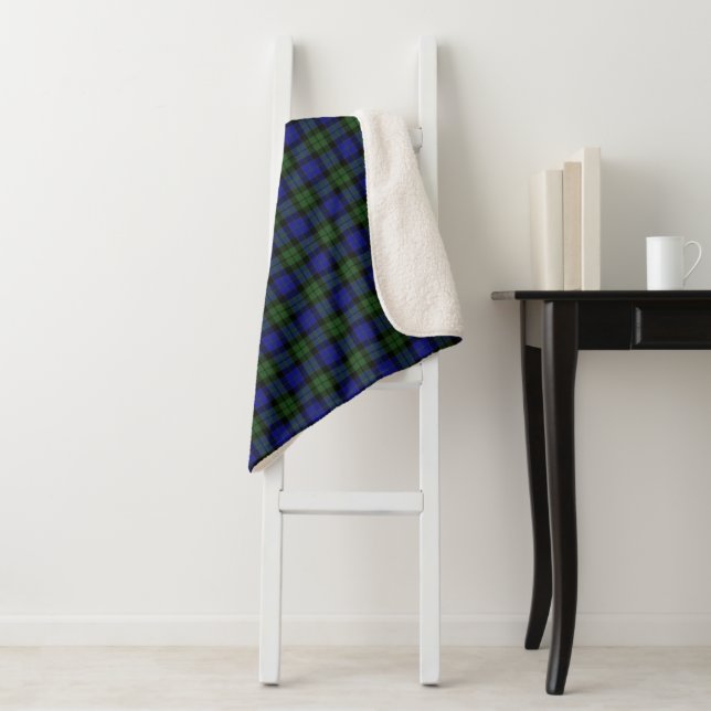 MacKay Green Scottish Clan Tartan Plaid (En situation)
