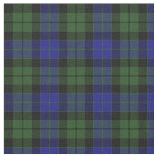 MacKay Green Scottish Clan Tartan Plaid Fabric