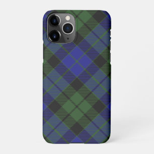 MacKay Green Scottish Clan Tartan Plaid iPhone 11Pro Case