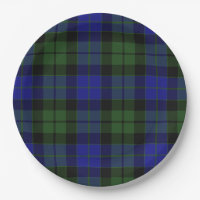 MacKay Green Scottish Clan Tartan Plaid