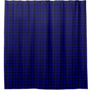 MacKay tartan blue black plaid