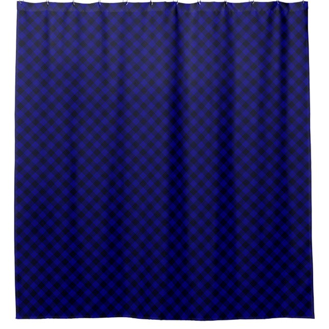 MacKay tartan blue black plaid (Front)