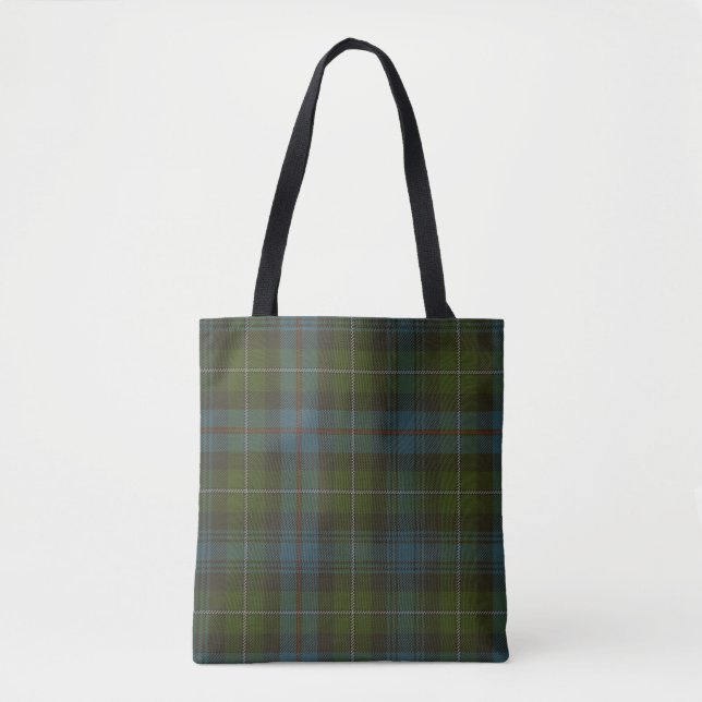 MacKenzie Clan Tartan Tote Bag (Front)